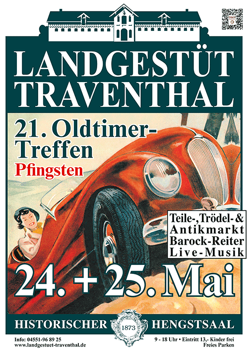 Oldtimertreffen mit Teile-, Antik- und Trödelmarkt