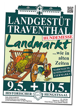 Landmarkt mit Hundemesse 9. + 10. Mai  2015