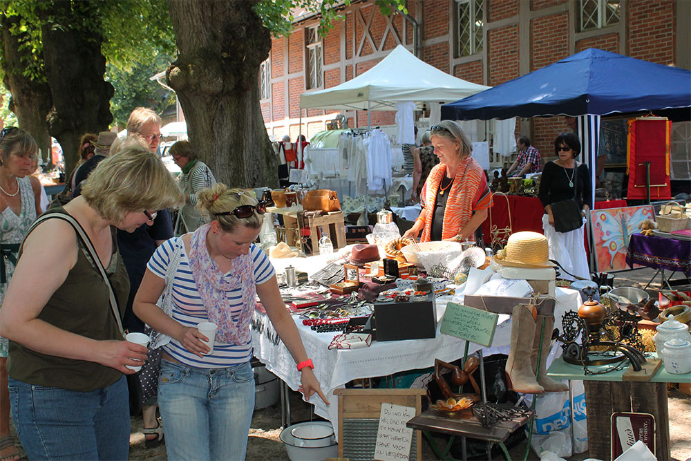 Antik & Trödelmarkt Illustration 2