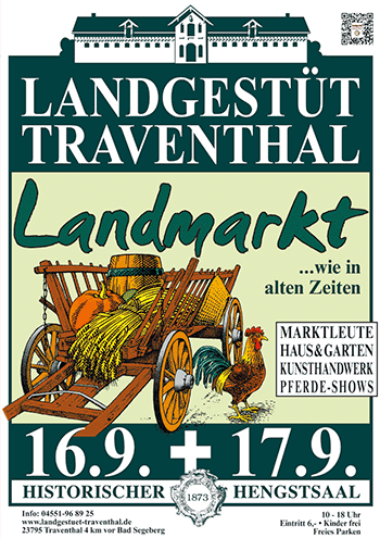 Landmarkt ... wie in alten Zeiten mit Pferde-Show und Live-Musik